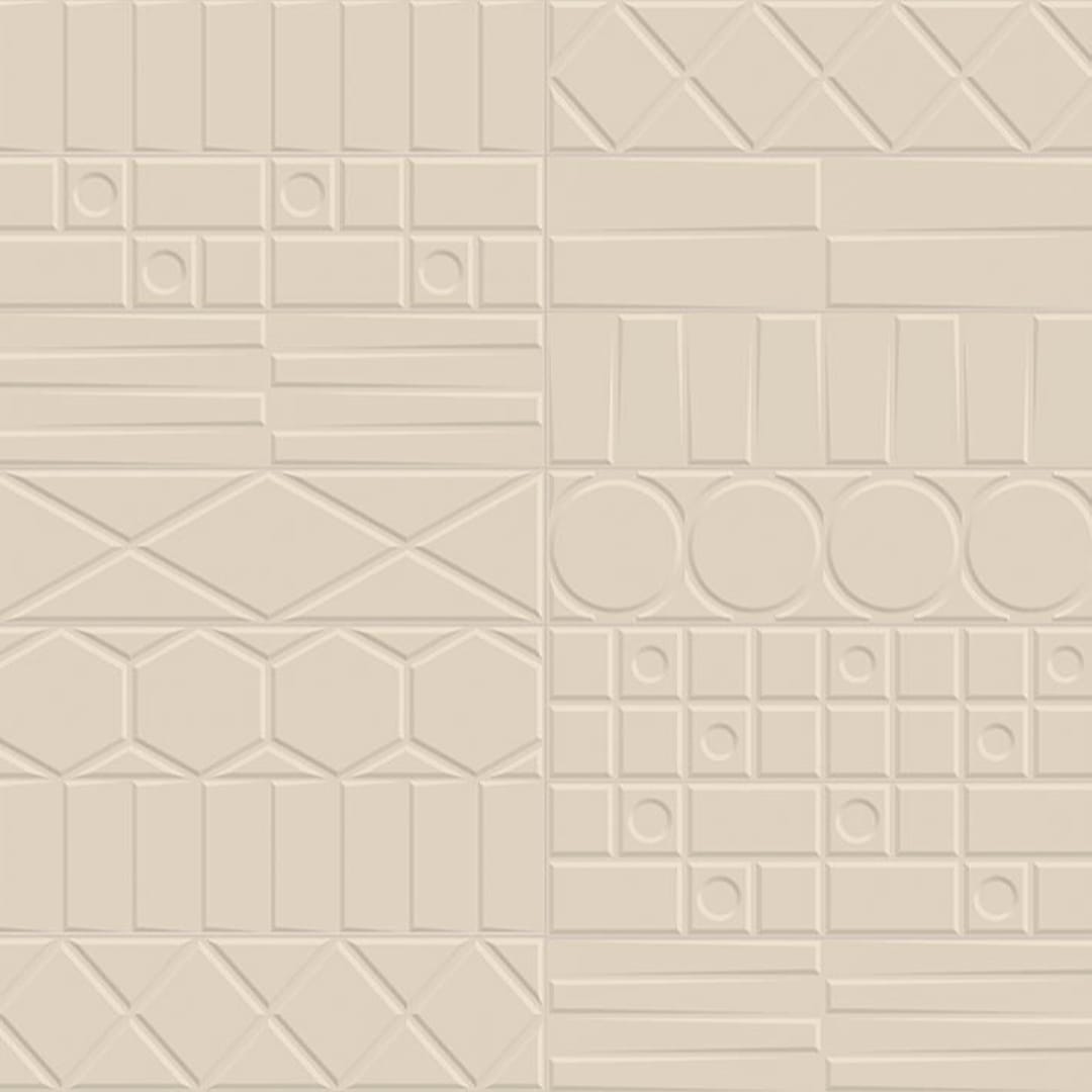 Geo Deco Beige