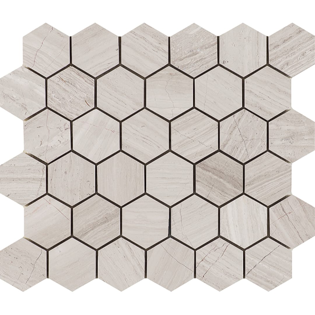 Essential Hexagon Silver Wood