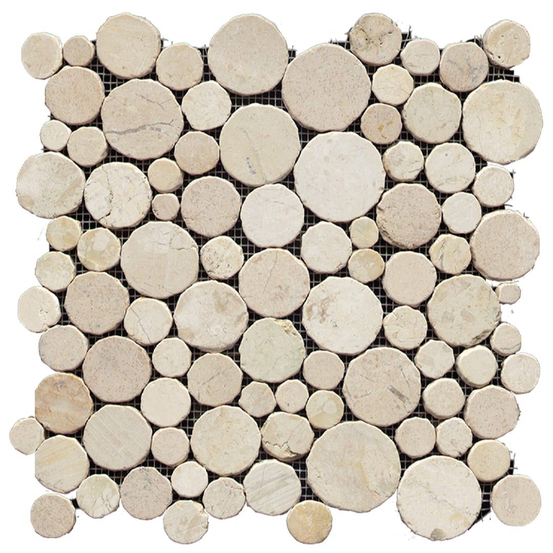 Paradise Round Stone Blanco