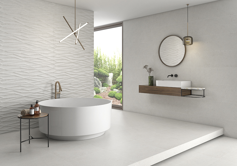 Macan White Decor rect.