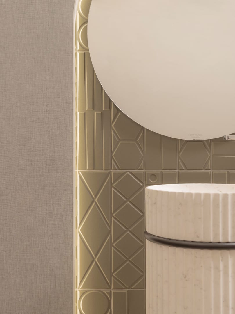 Geo Deco Green
