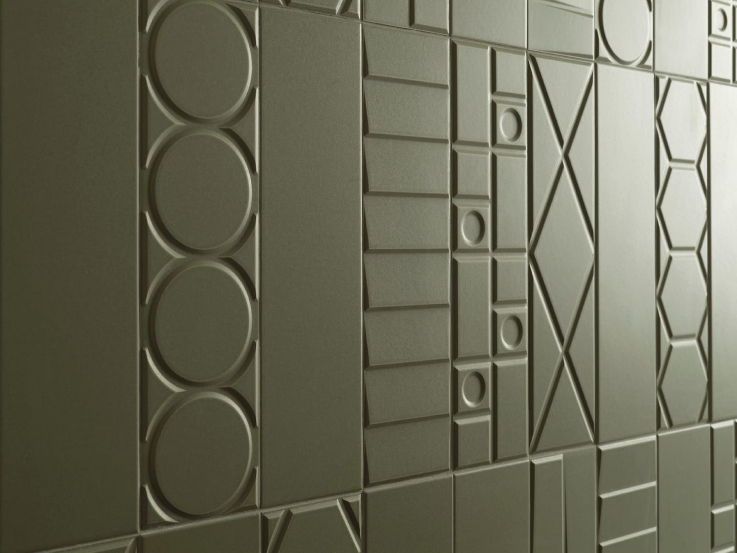 Geo Deco Green