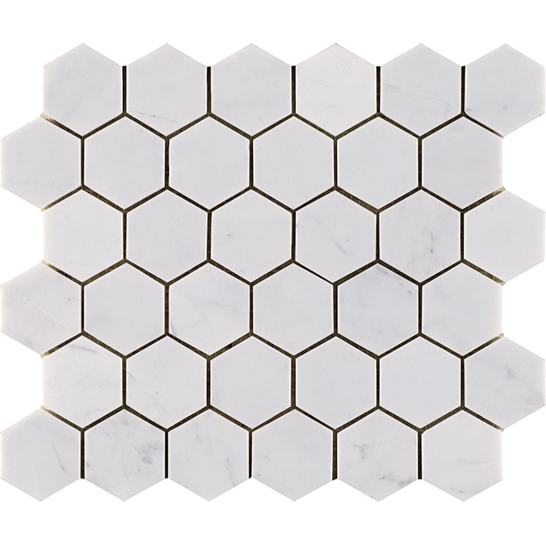 Essential Hexagon Persian White