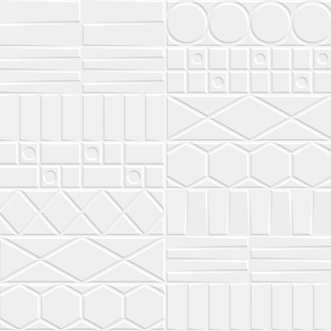 Geo Deco White
