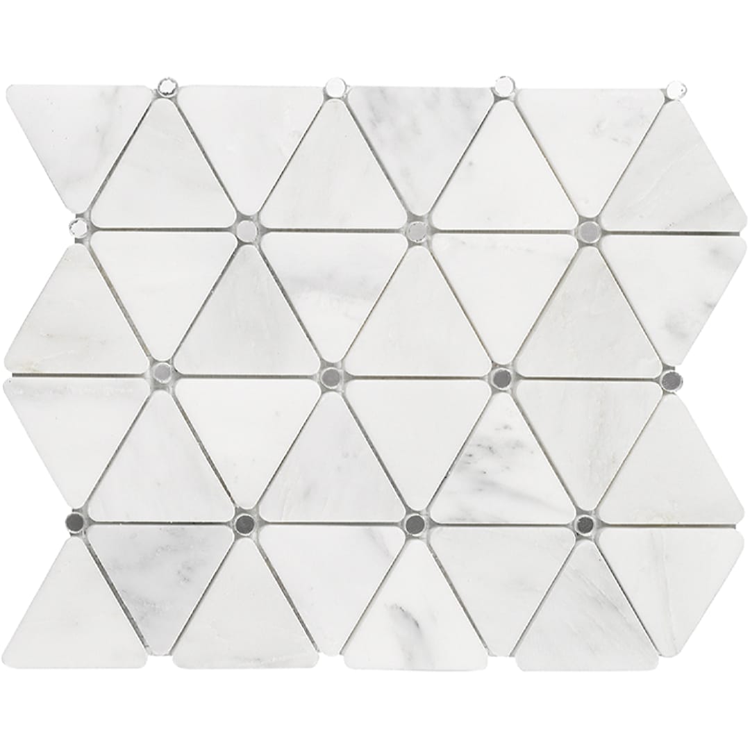 Victorian Diamond Marmara Mirror