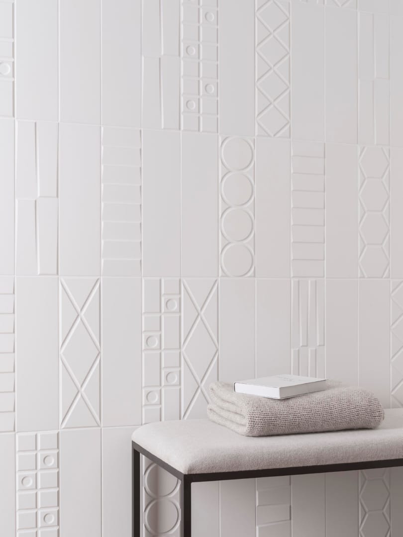 Geo Deco White